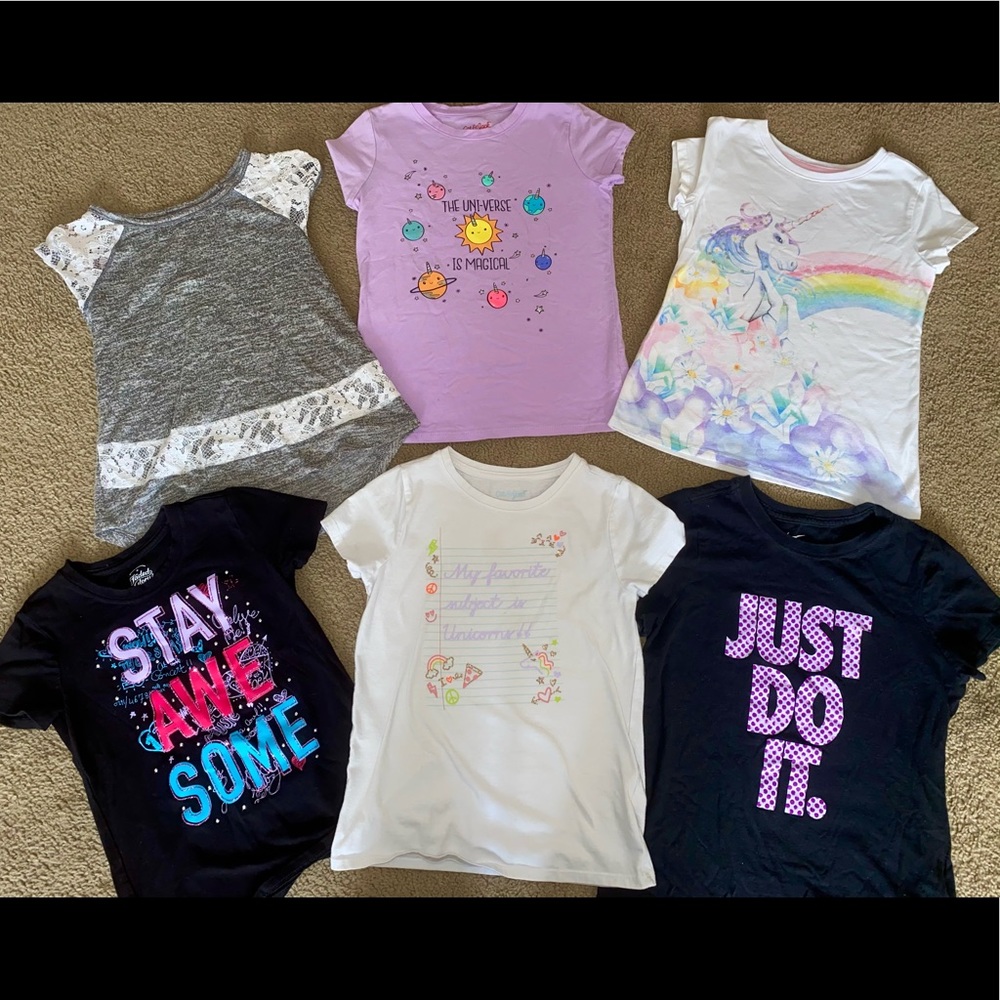 Bundle size S 6/6x girls T-shirt’s